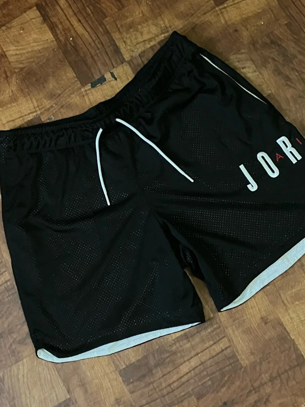 Air Jordan Jumpman Classic Mesh Shorts Black DV7742 Size Large